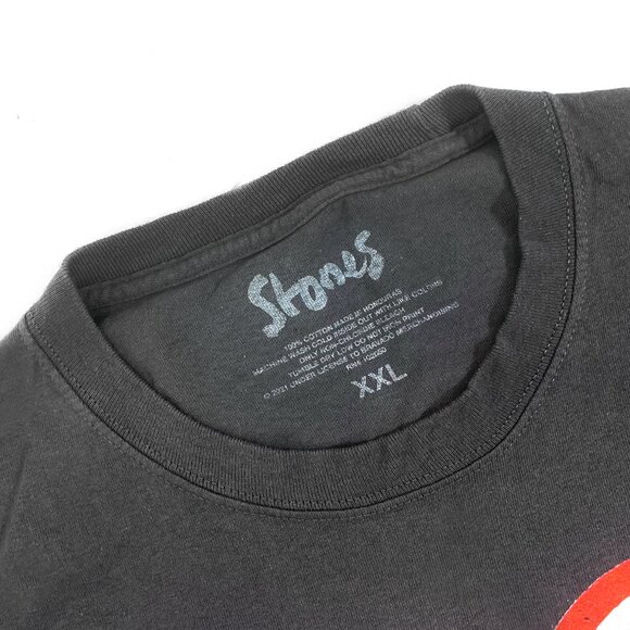 ROLLING STONES 2021 No Filter U.S. Concert Tour Men's T-Shirt XXL - Picture 2 of 5